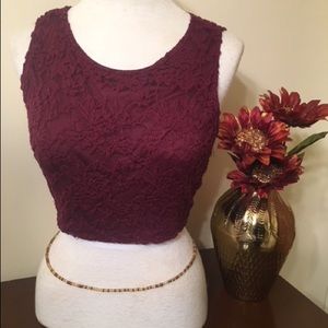 Lace Crop Top